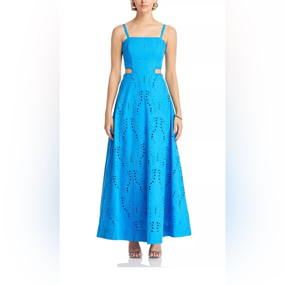 Milly Dresses & Skirts - Milly Crosby Butterfly Eyelet Dress in Blue